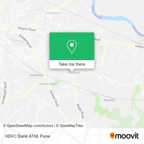 HDFC Bank Atm map