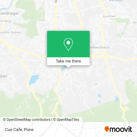 Cue Cafe map