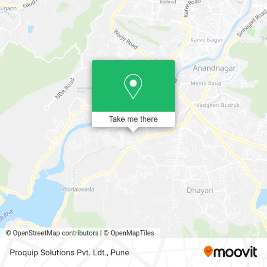 Proquip Solutions Pvt. Ldt. map