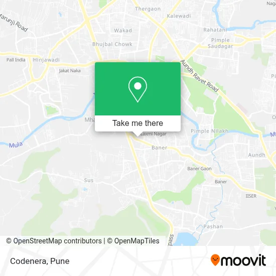 Codenera map
