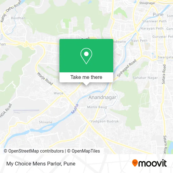 My Choice Mens Parlor map