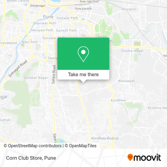 Corn Club Store map
