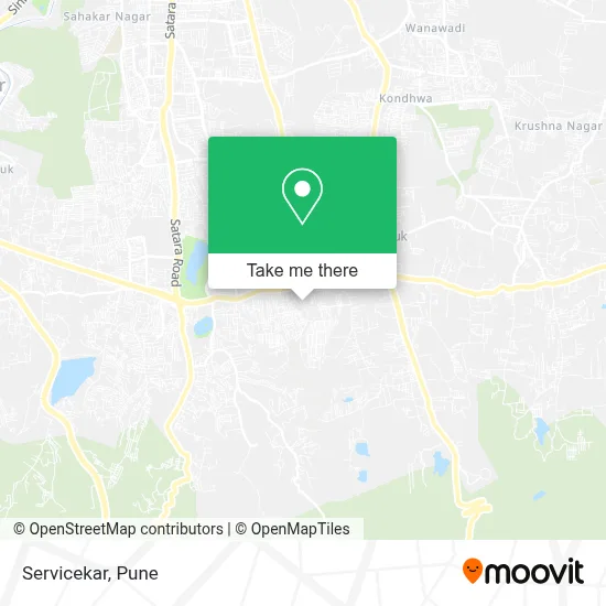 Servicekar map