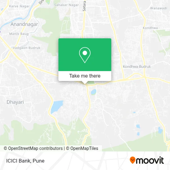 ICICI Bank map