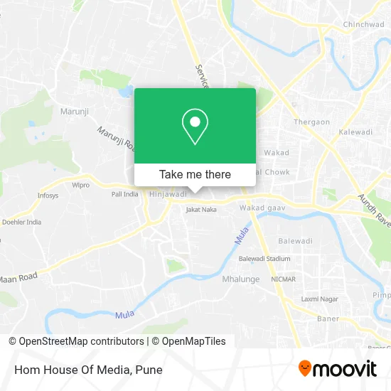 Hom  House Of Media map