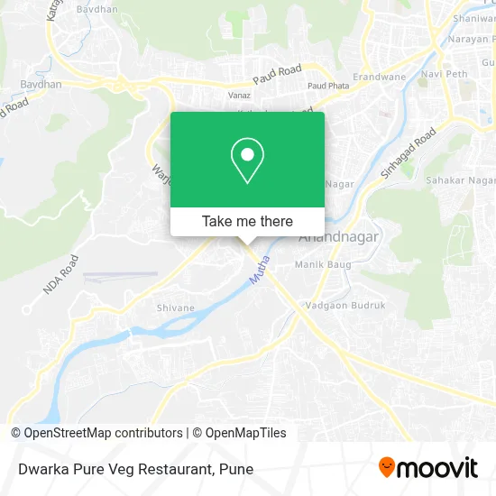 Dwarka Pure Veg Restaurant map