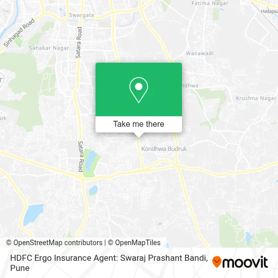 HDFC Ergo Insurance Agent: Swaraj Prashant Bandi map