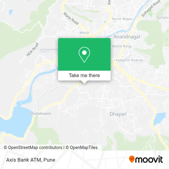 Axis Bank Atm map