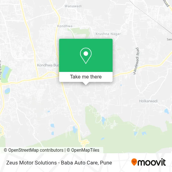 Zeus Motor Solutions - Baba Auto Care map