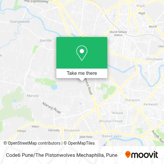 Code6 Pune / The Pistonwolves Mechaphilia map
