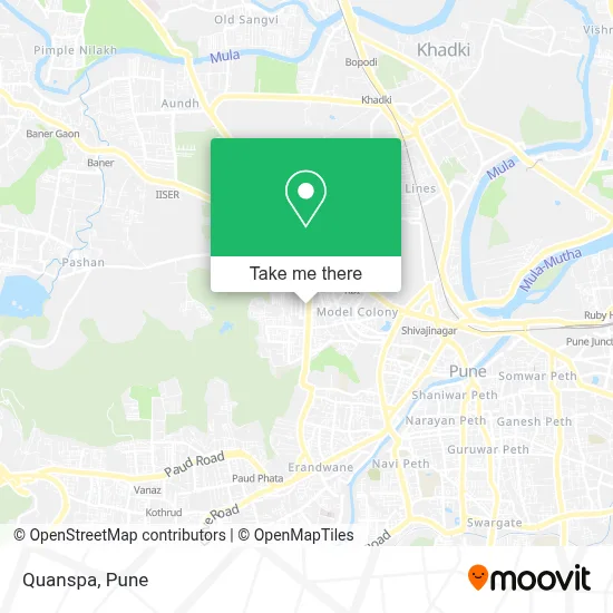 Quanspa map