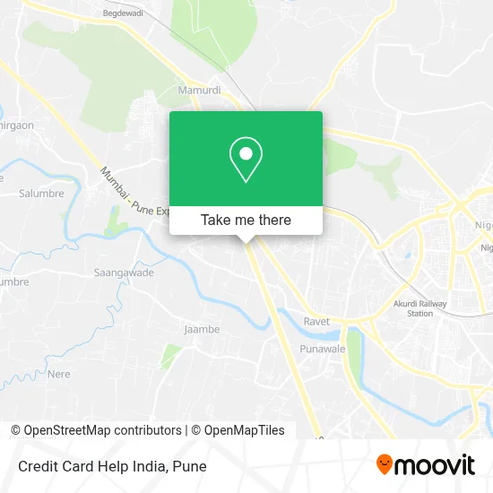 Credit Card Help India map