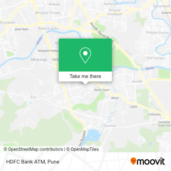 HDFC Bank Atm map