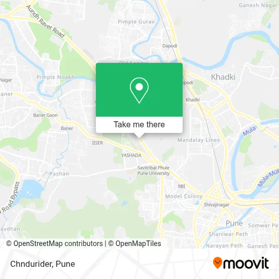Chndurider map
