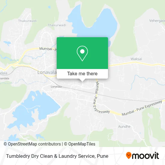 Tumbledry Dry Clean & Laundry Service map