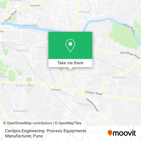 Centpro Engineering- Process Equipments Manufacturer map