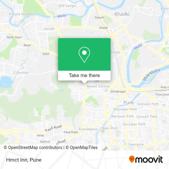 Hmct Inn map