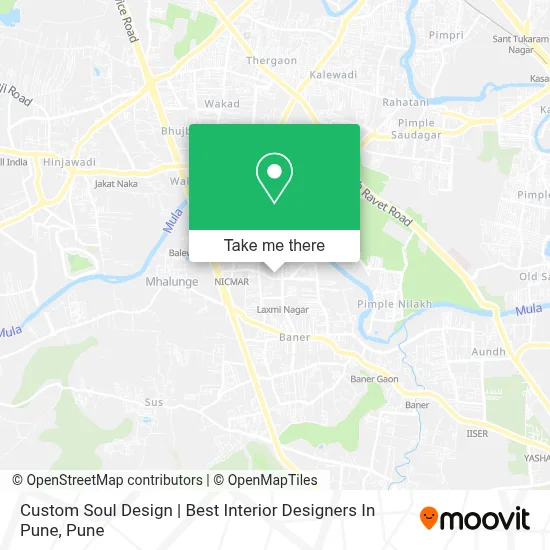 Custom Soul Design | Best Interior Designers In Pune map