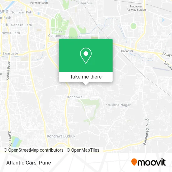 Atlantic Cars map