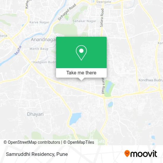 Samruddhi Residency map