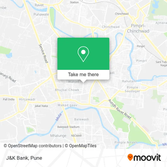 J&K Bank map