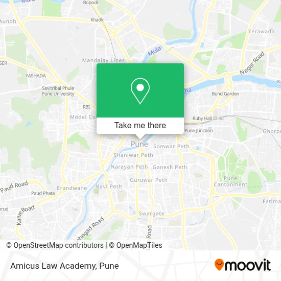 Amicus Law Academy map