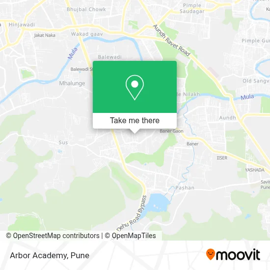 Arbor Academy map