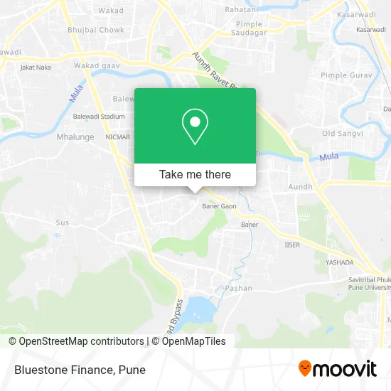 Bluestone Finance map