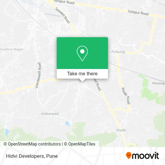 Hidvi Developers map