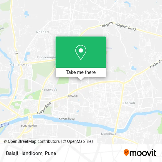 Balaji Handloom map