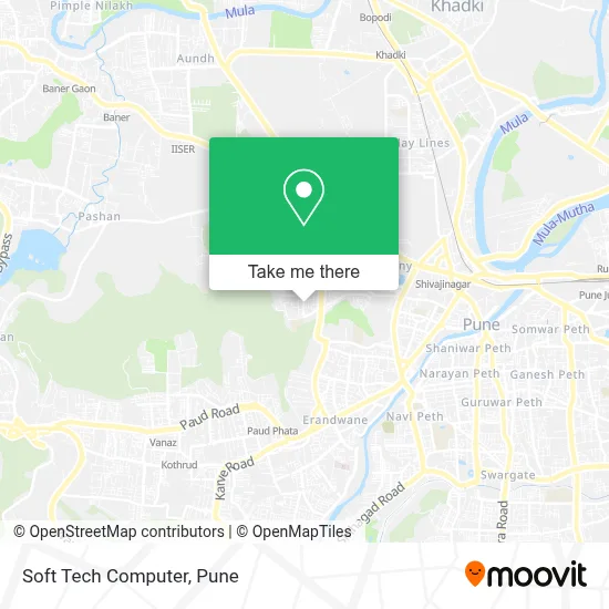 Soft Tech Computer map