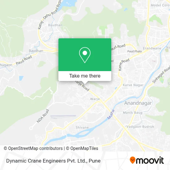Dynamic Crane Engineers Pvt. Ltd. map