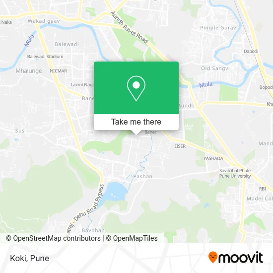 Koki map