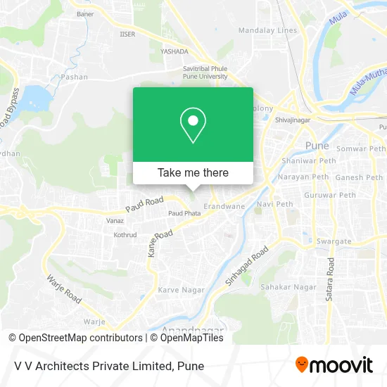 V V Architects Private Limited map