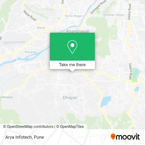 Arya Infotech map