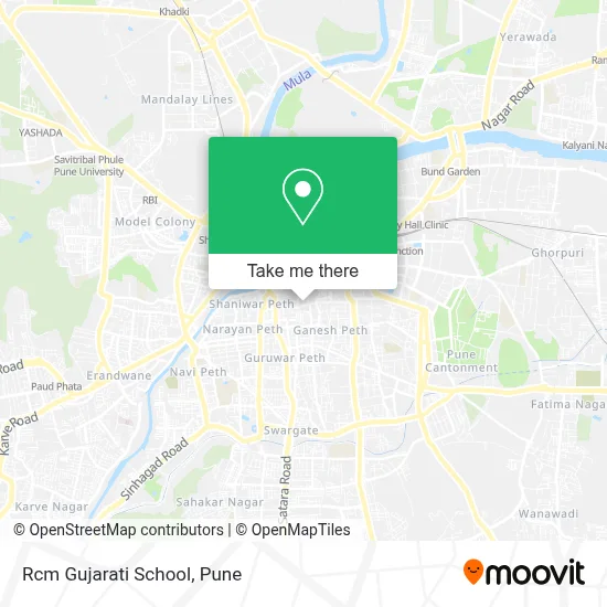 Rcm Gujarati School map