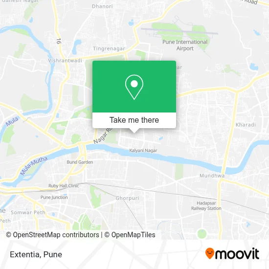 Extentia map