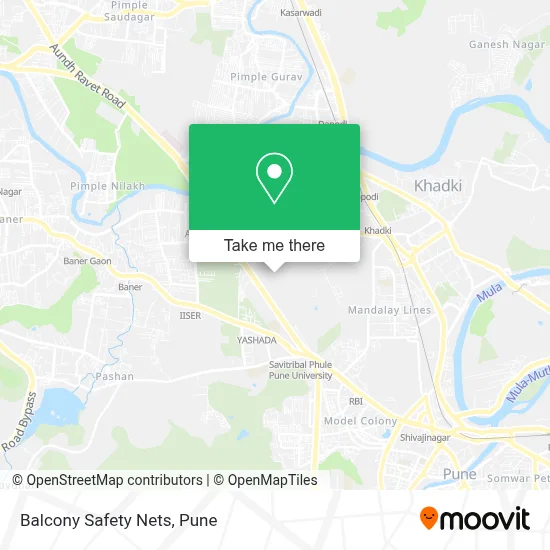 Balcony Safety Nets map