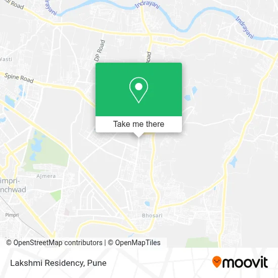 Lakshmi Residency map