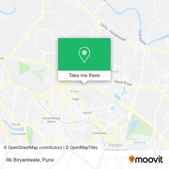 Rk Biryaniwale map