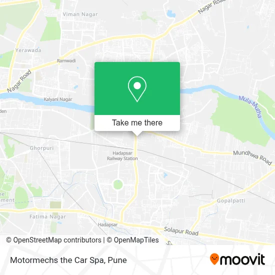 Motormechs the Car Spa map