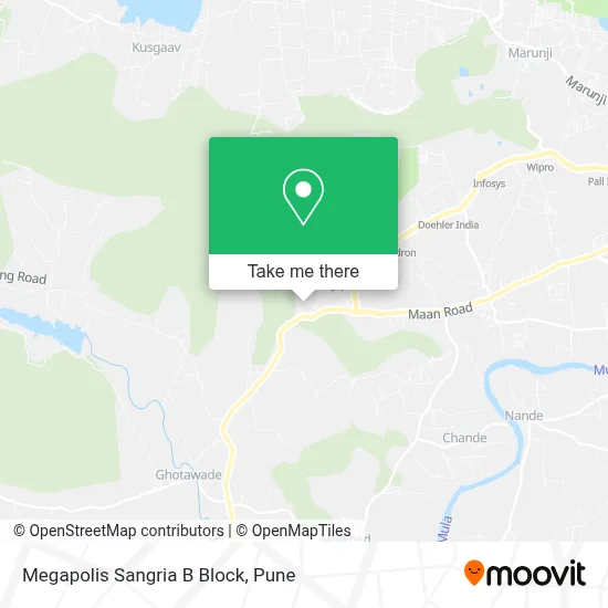 Megapolis Sangria B Block map