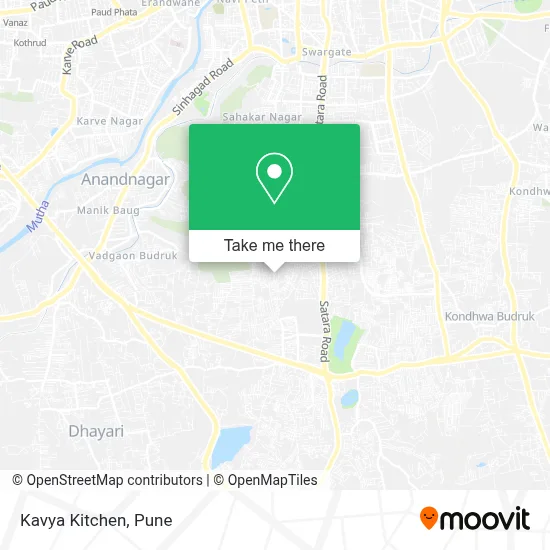 Kavya Kitchen map