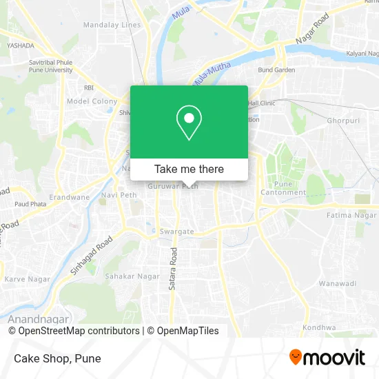 Cake Shop map