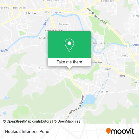Nucleus Interiors map