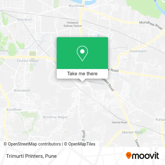 Trimurti Printers map
