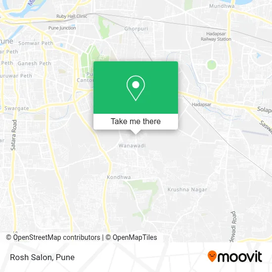 Rosh Salon map