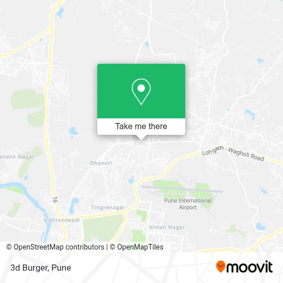 3d Burger map