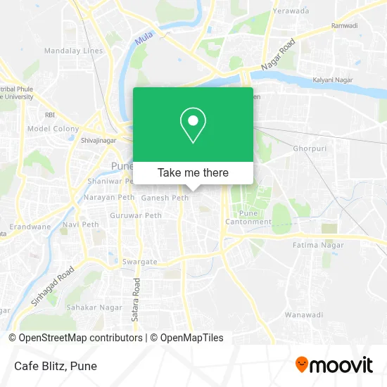 Cafe Blitz map