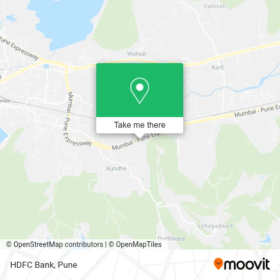 HDFC Bank map